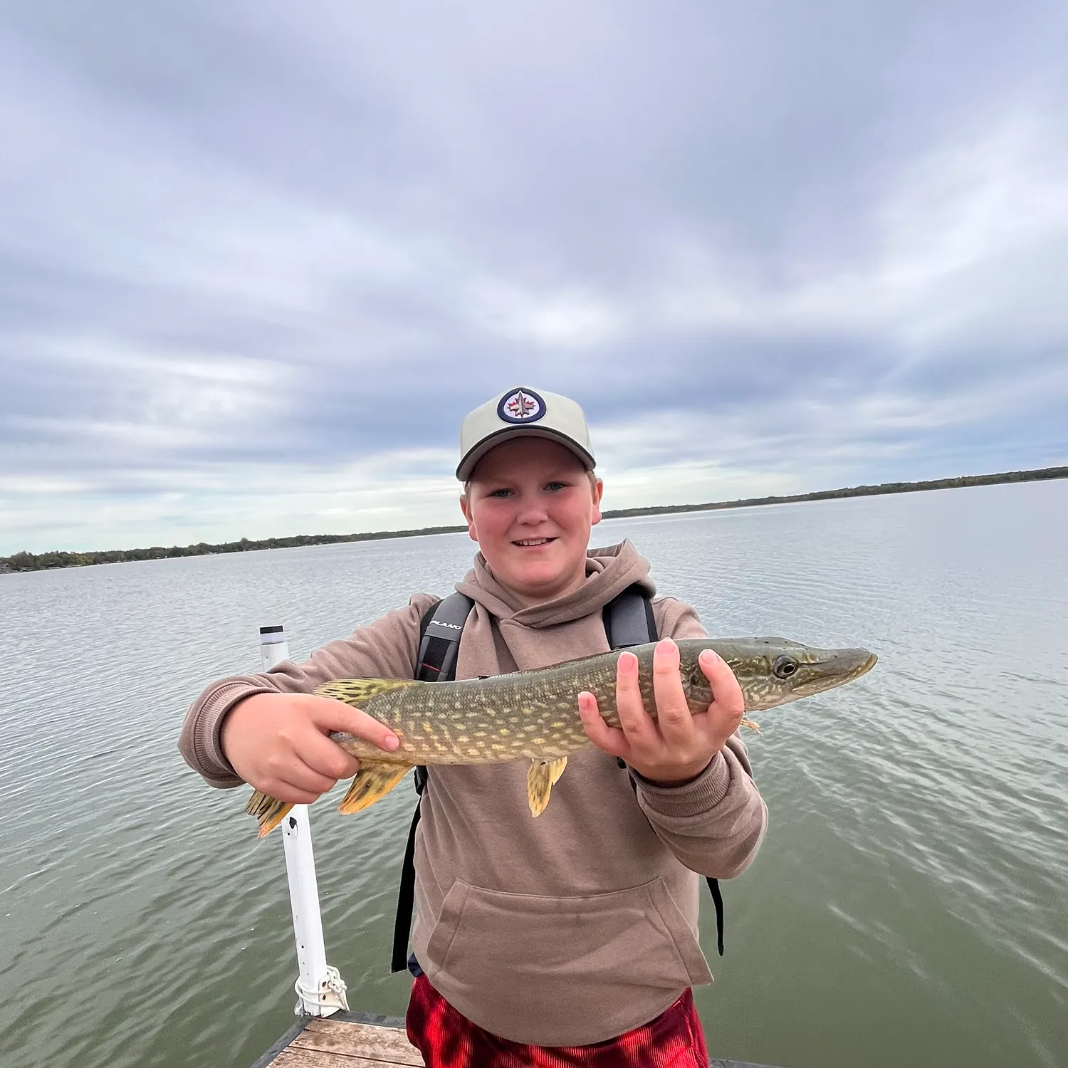Northern pike caught on Fishbrain