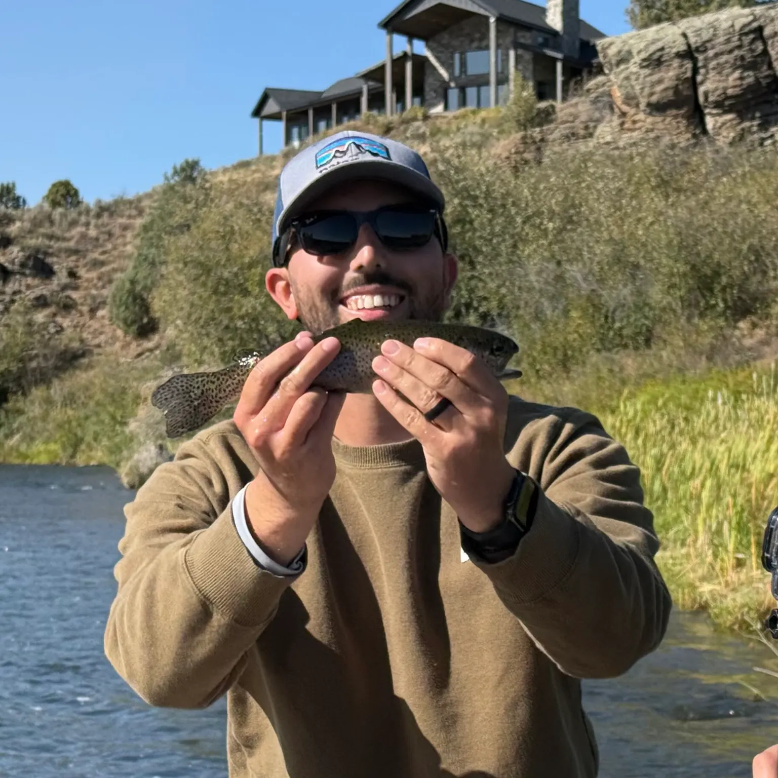 Rainbow trout caught on Fishbrain