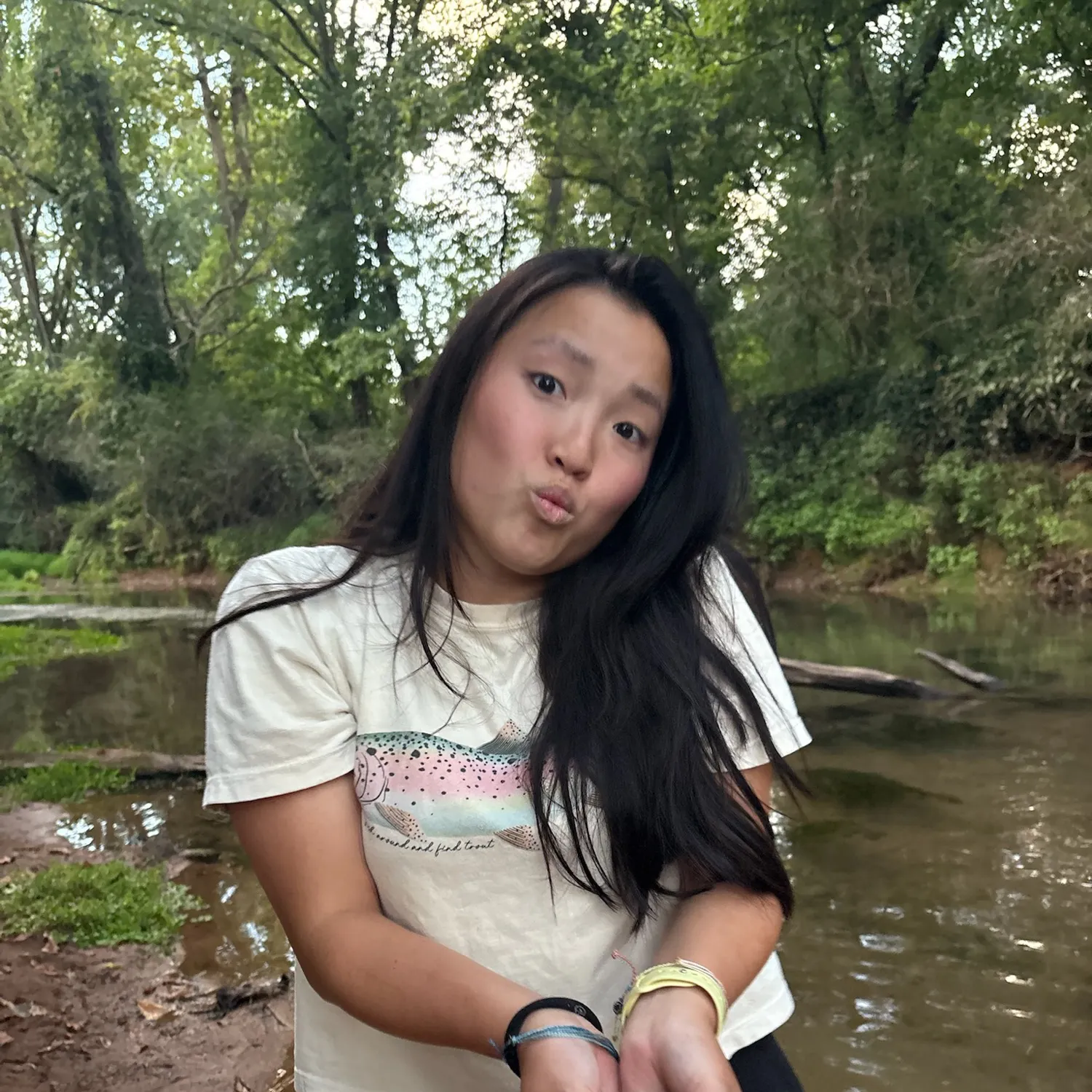 Rainbow trout caught on Fishbrain