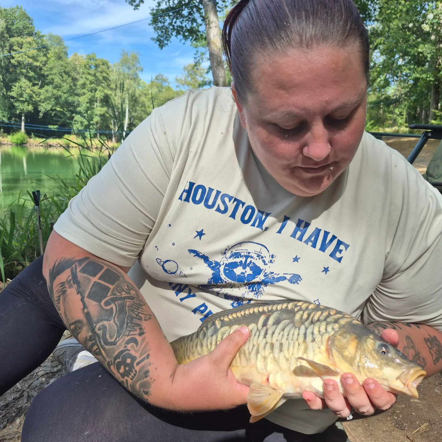 Mirror carp caught on Fishbrain