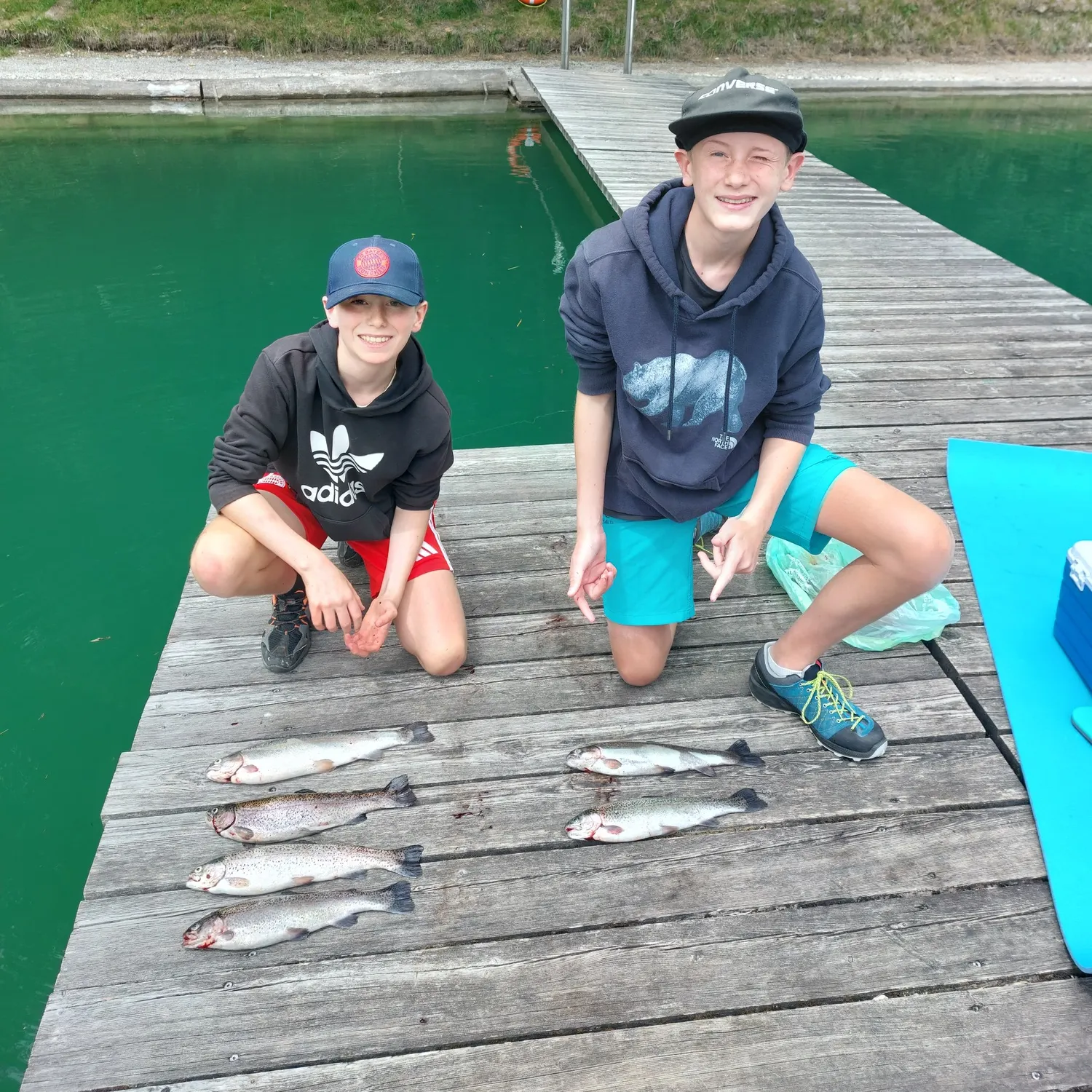 recently logged catches