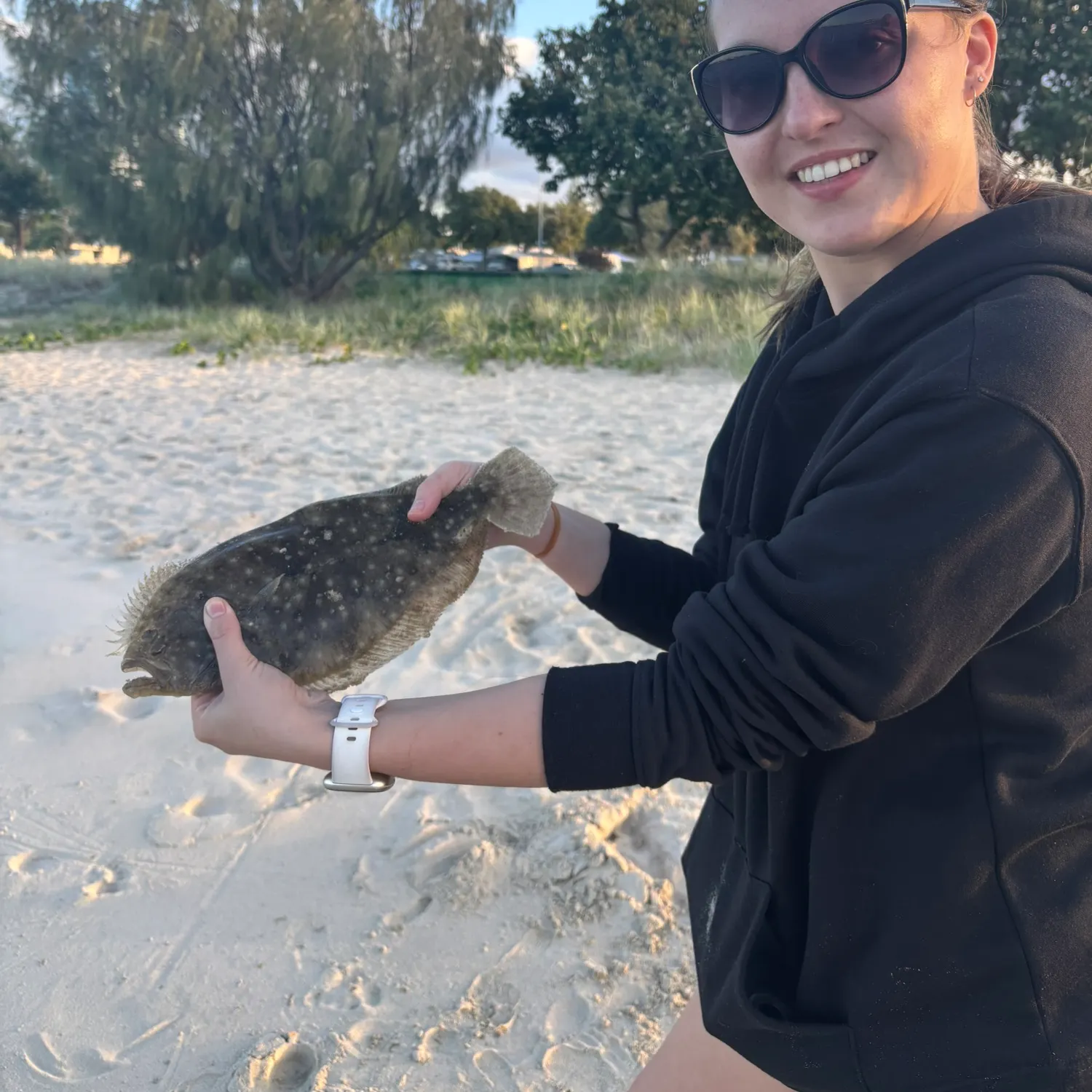 The most recent Smalltooth flounder catches on Fishbrain
