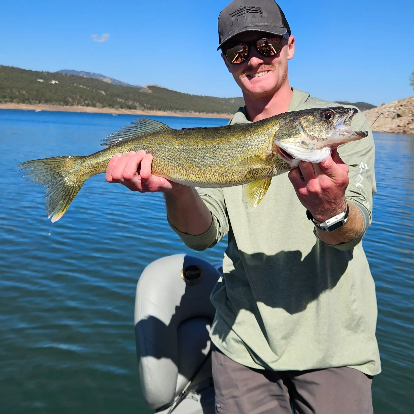 Walleye caught on Fishbrain