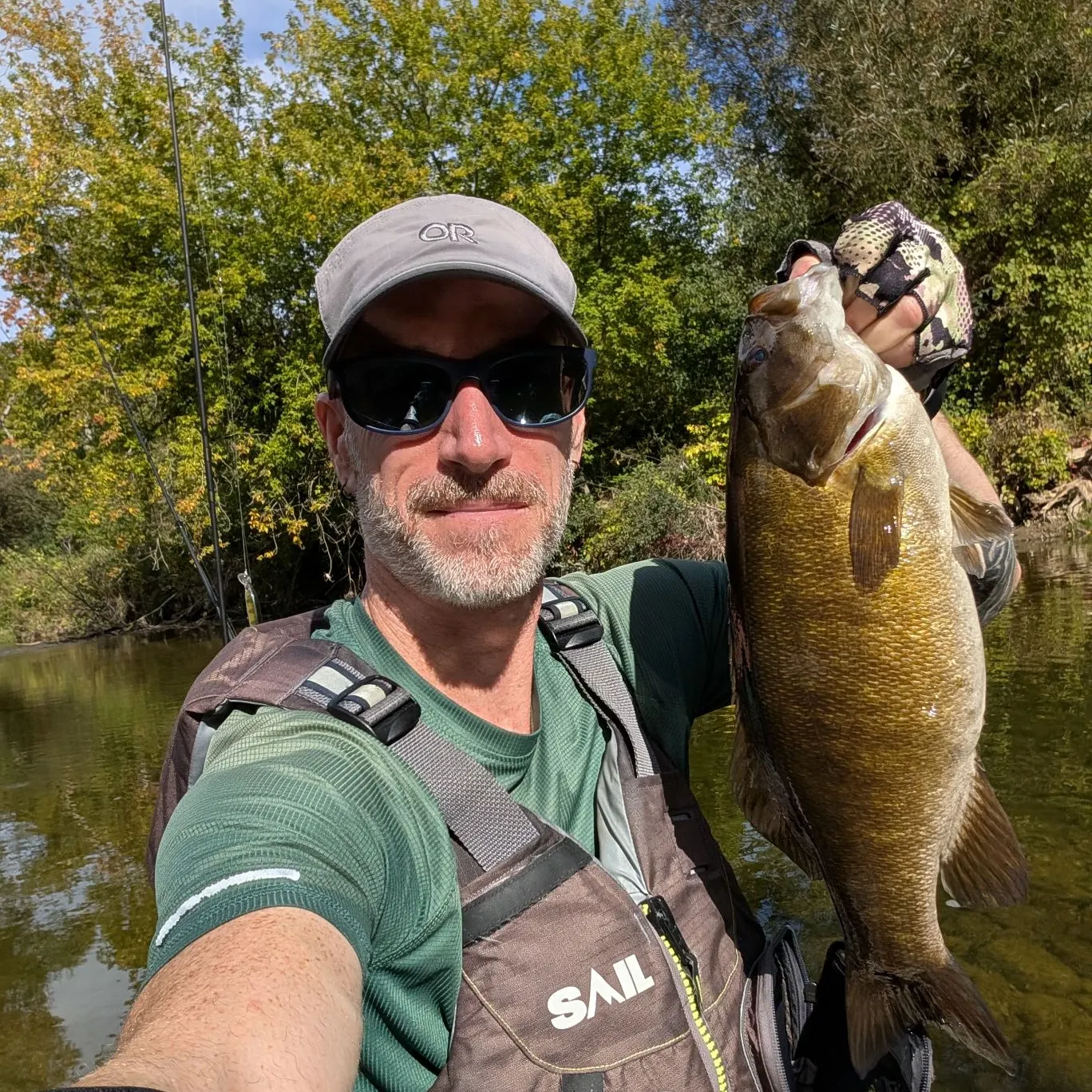 Smallmouth bass caught on Fishbrain