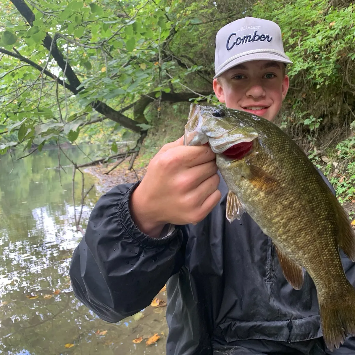 Smallmouth bass caught on Fishbrain