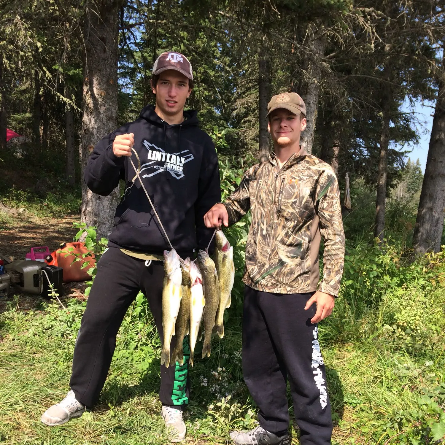 recently logged catches