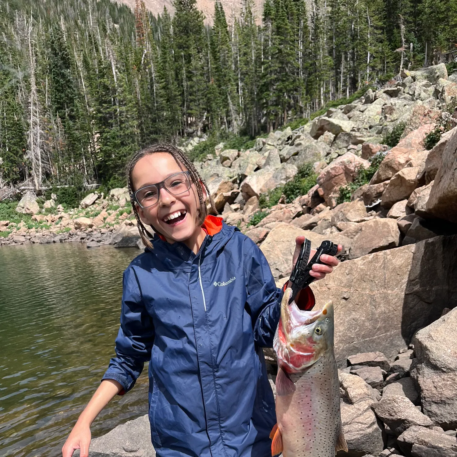 Rainbow trout caught on Fishbrain