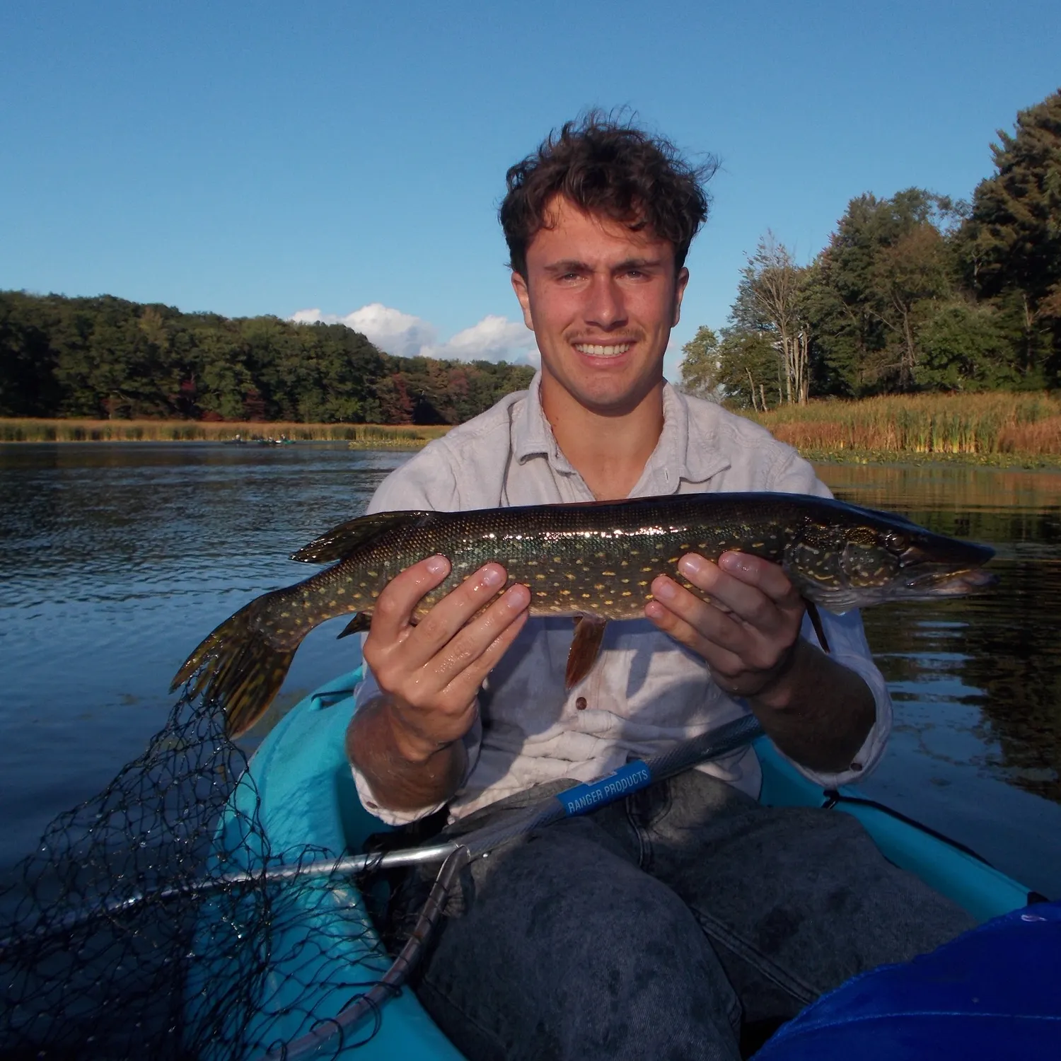 Northern pike caught on Fishbrain
