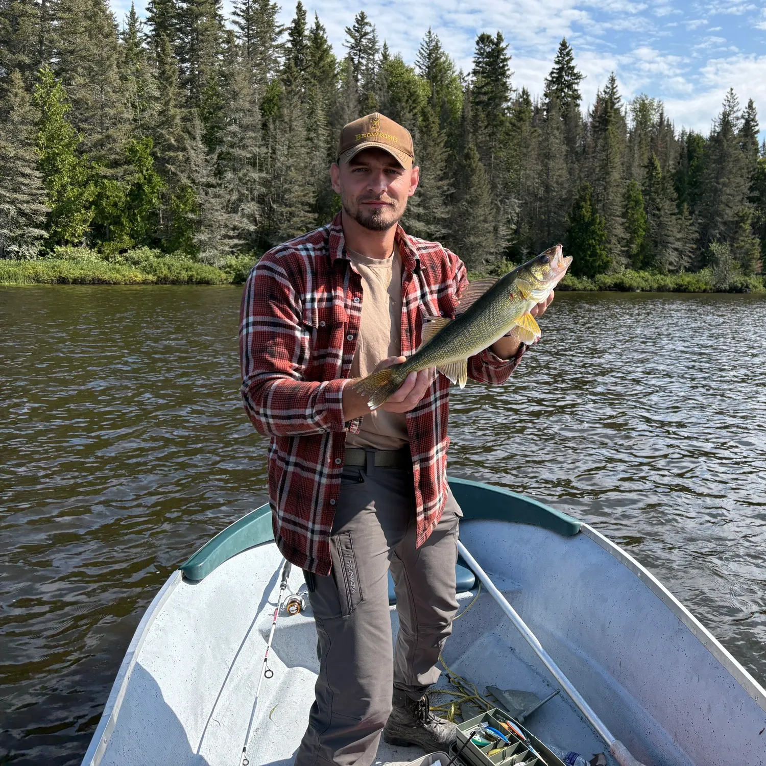 Walleye caught on Fishbrain