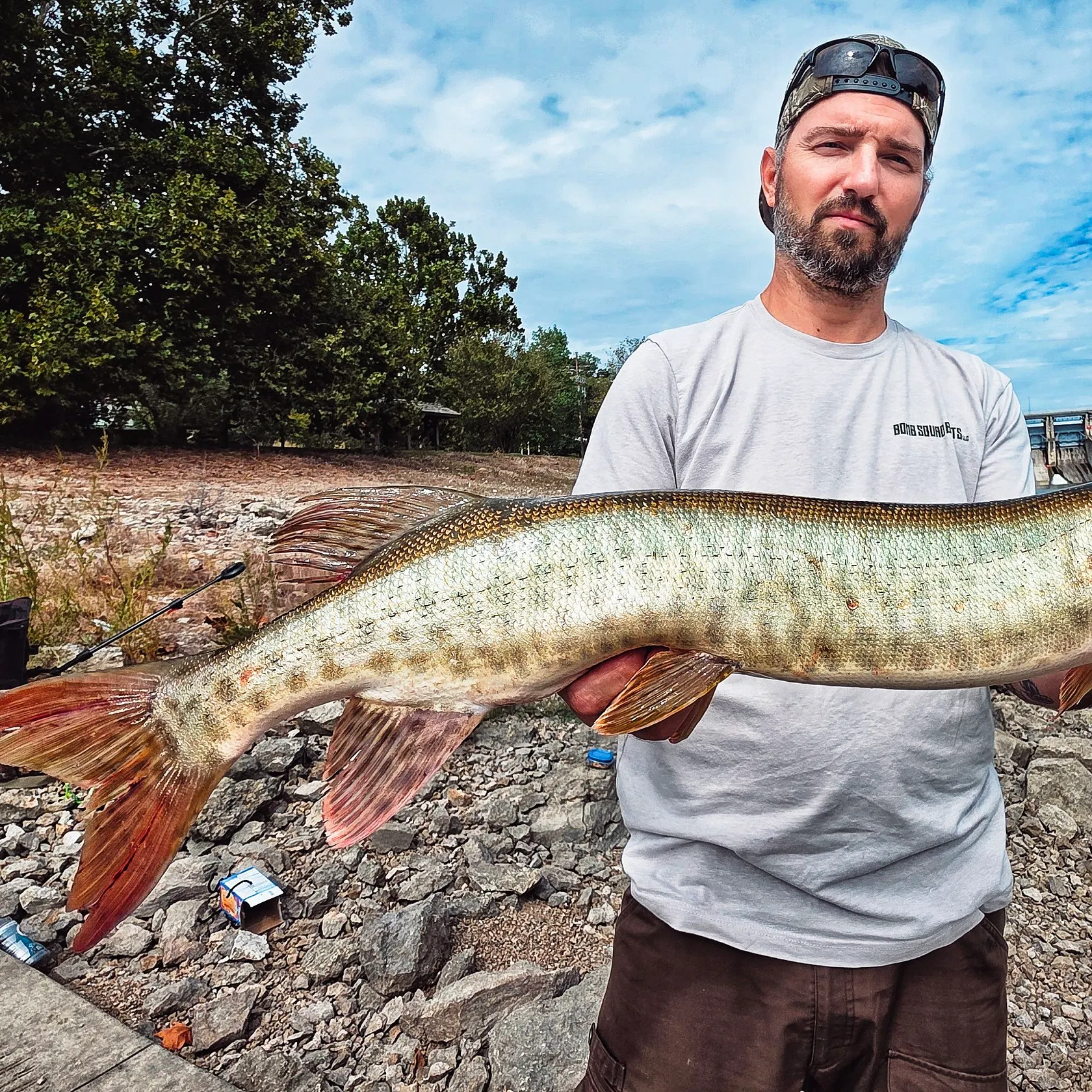Muskie caught on Fishbrain