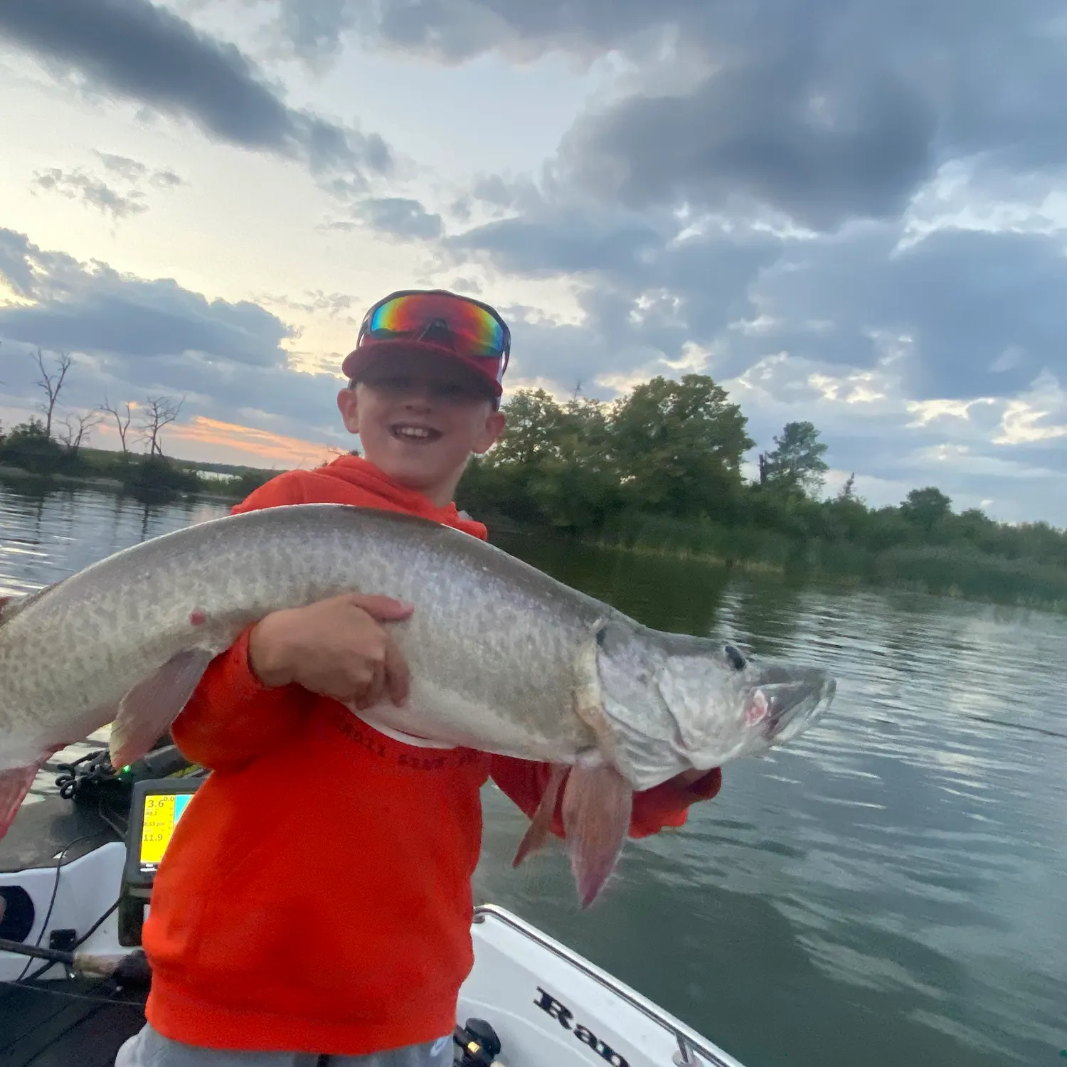 Muskie caught on Fishbrain