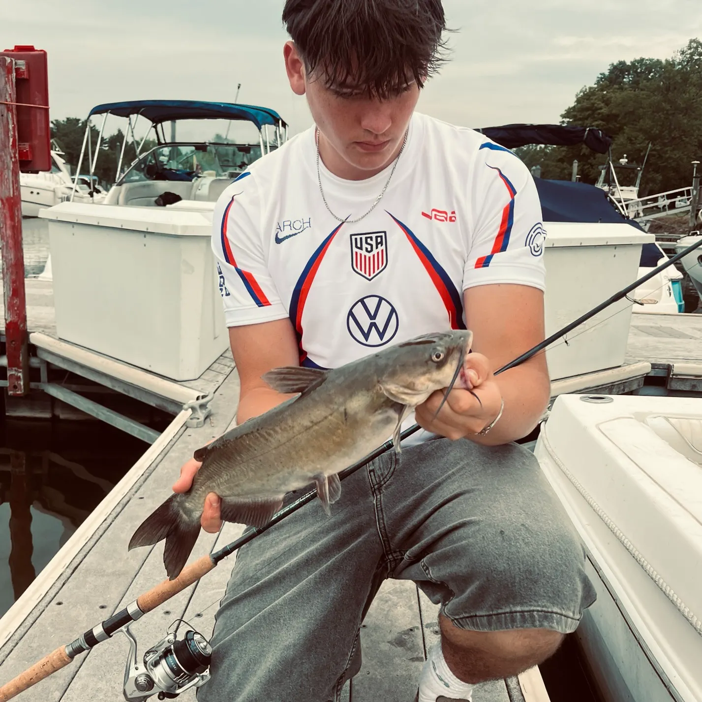 recently logged catches