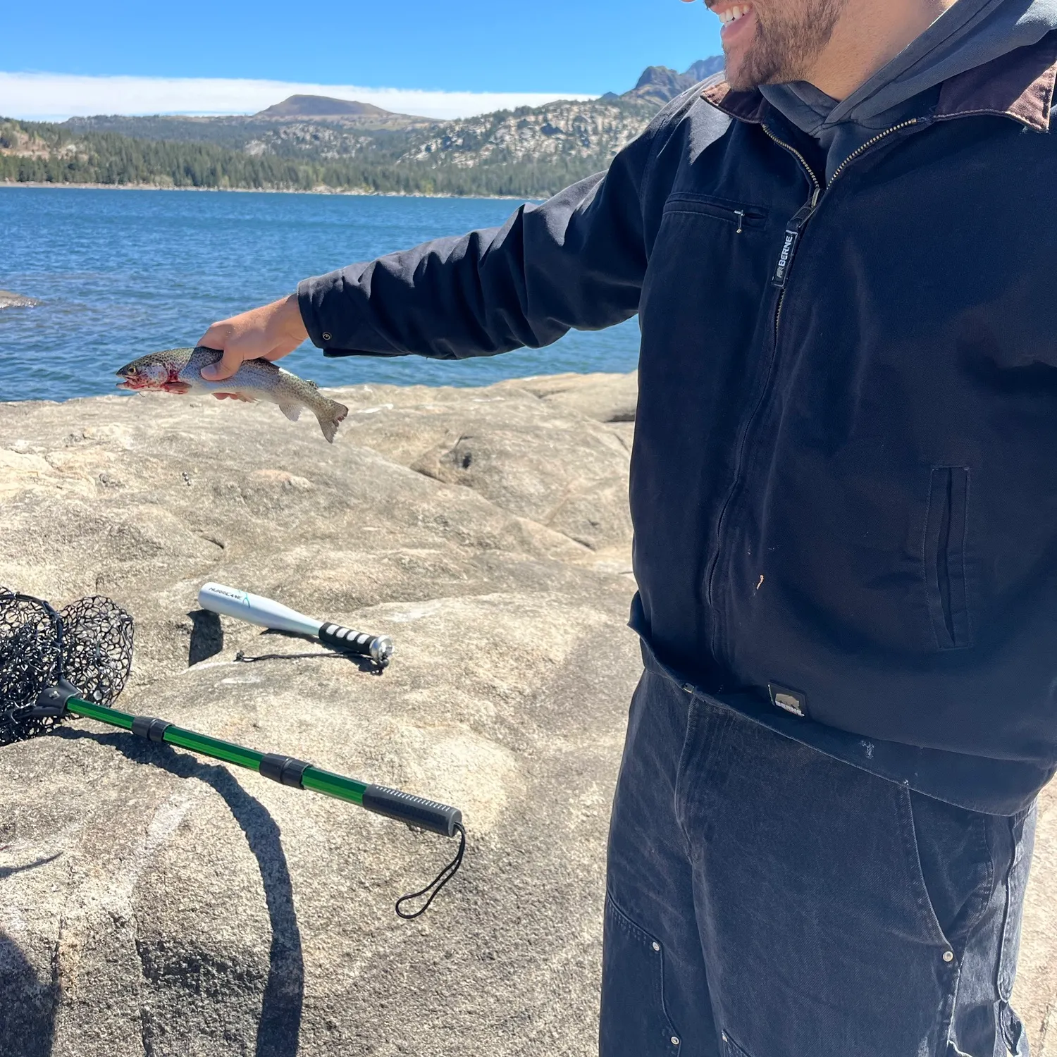 Rainbow trout caught on Fishbrain
