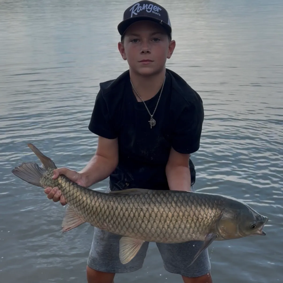 Grass carp caught on Fishbrain