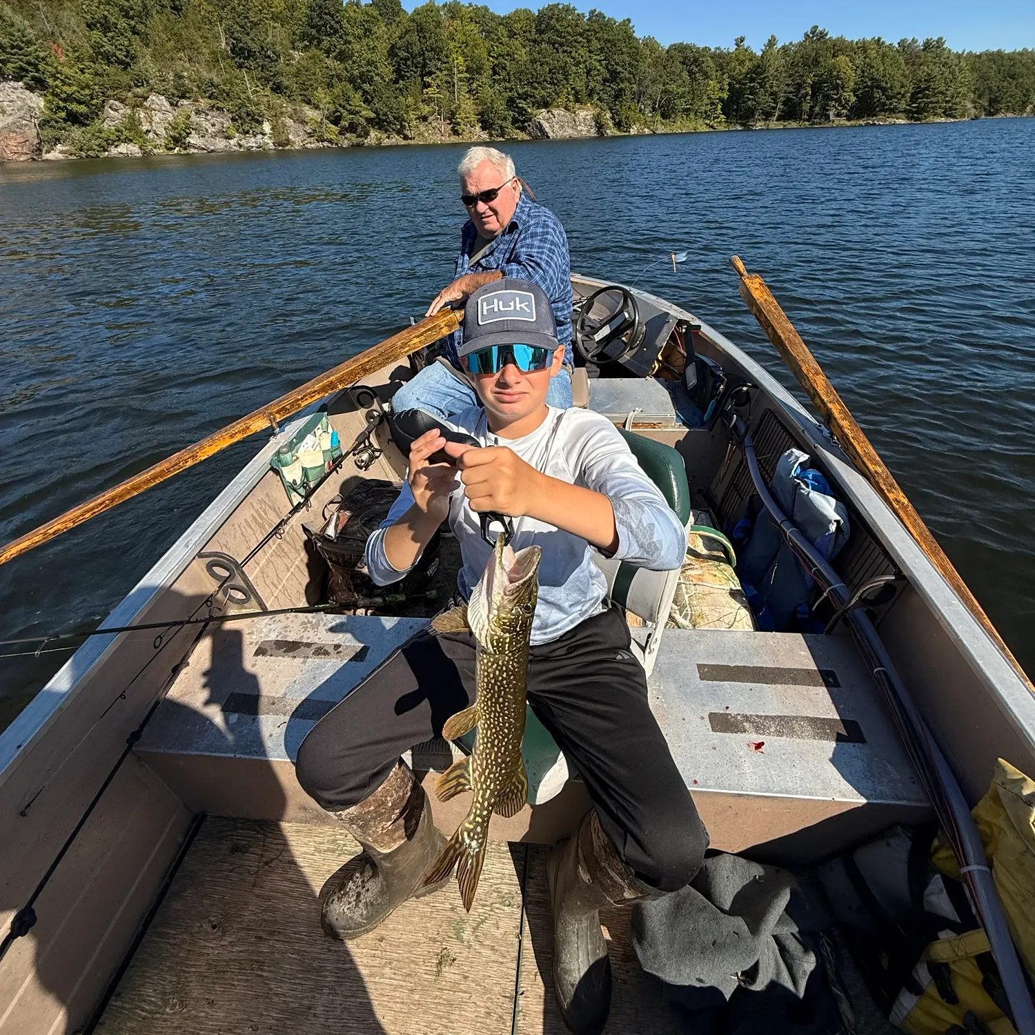 Northern pike caught on Fishbrain