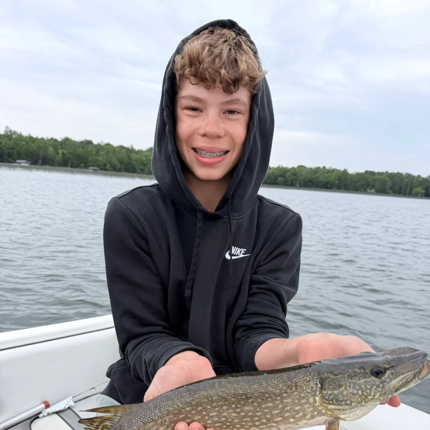 Northern pike caught on Fishbrain