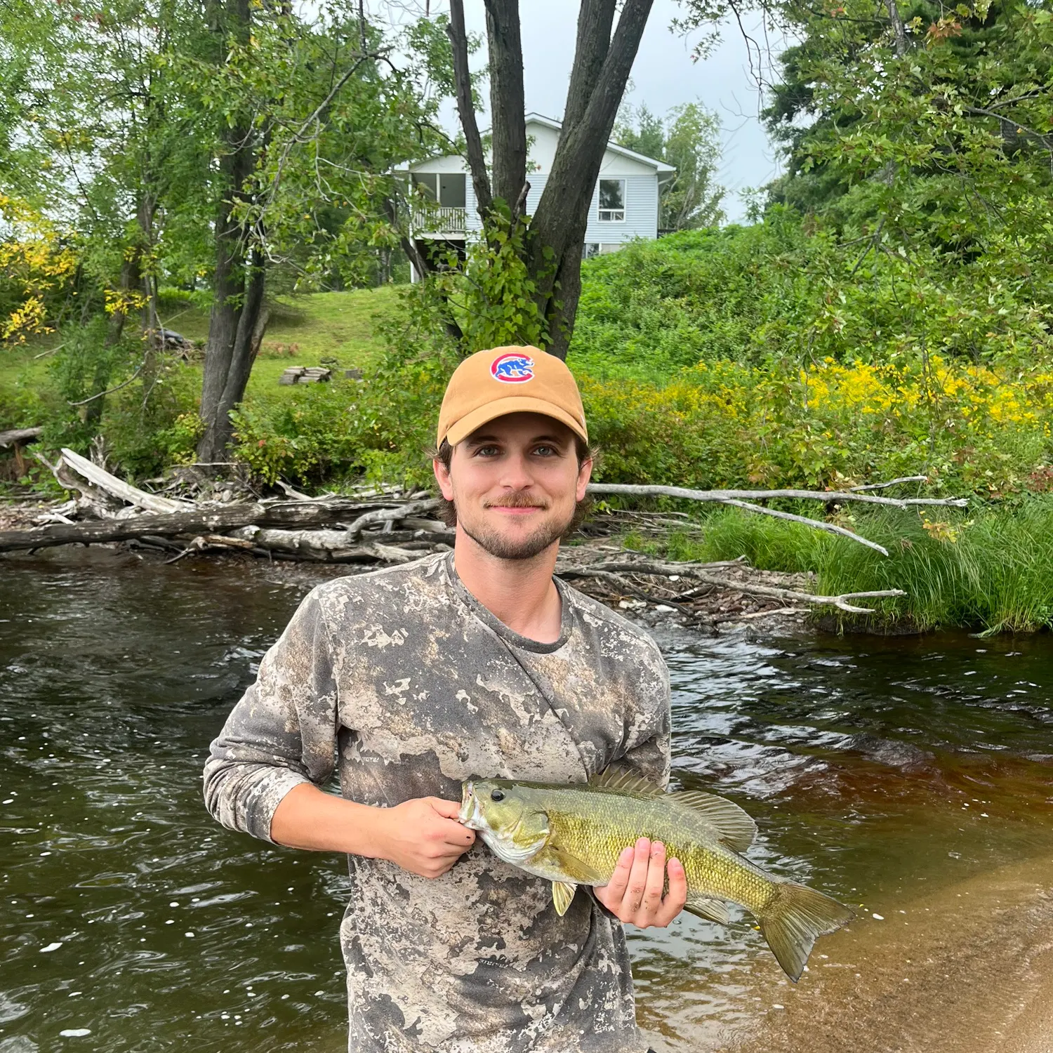 Smallmouth bass caught on Fishbrain