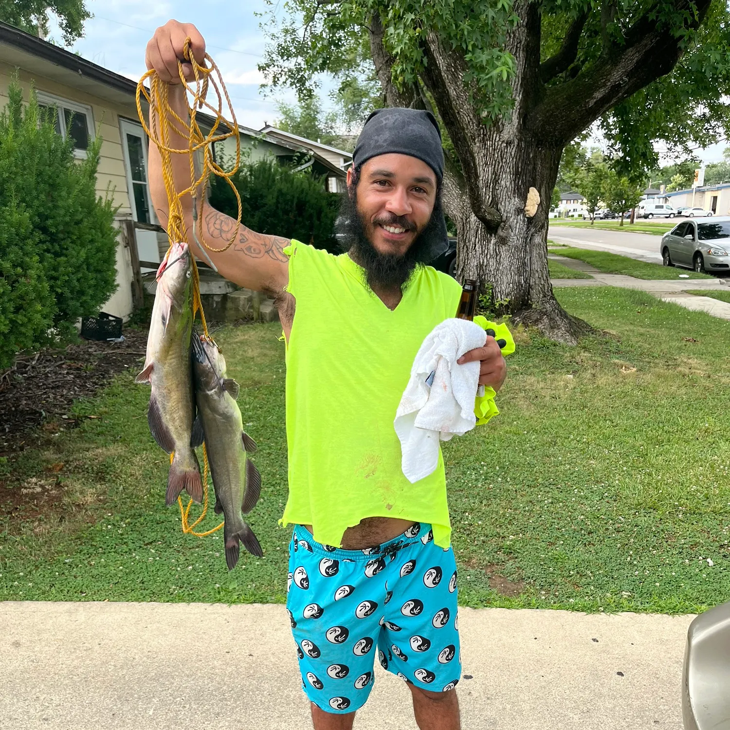 recently logged catches