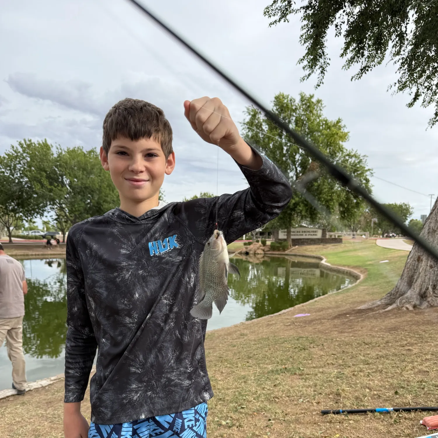 Rio Grande cichlid caught on Fishbrain