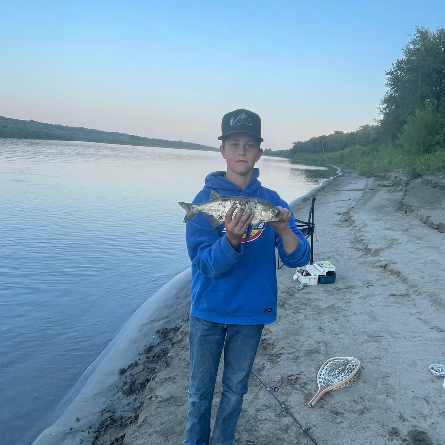 Mooneye caught on Fishbrain