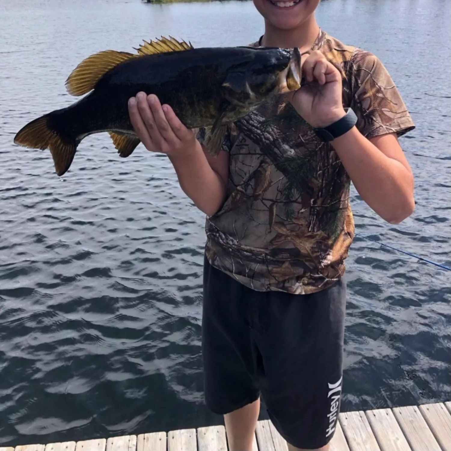 Smallmouth bass caught on Fishbrain