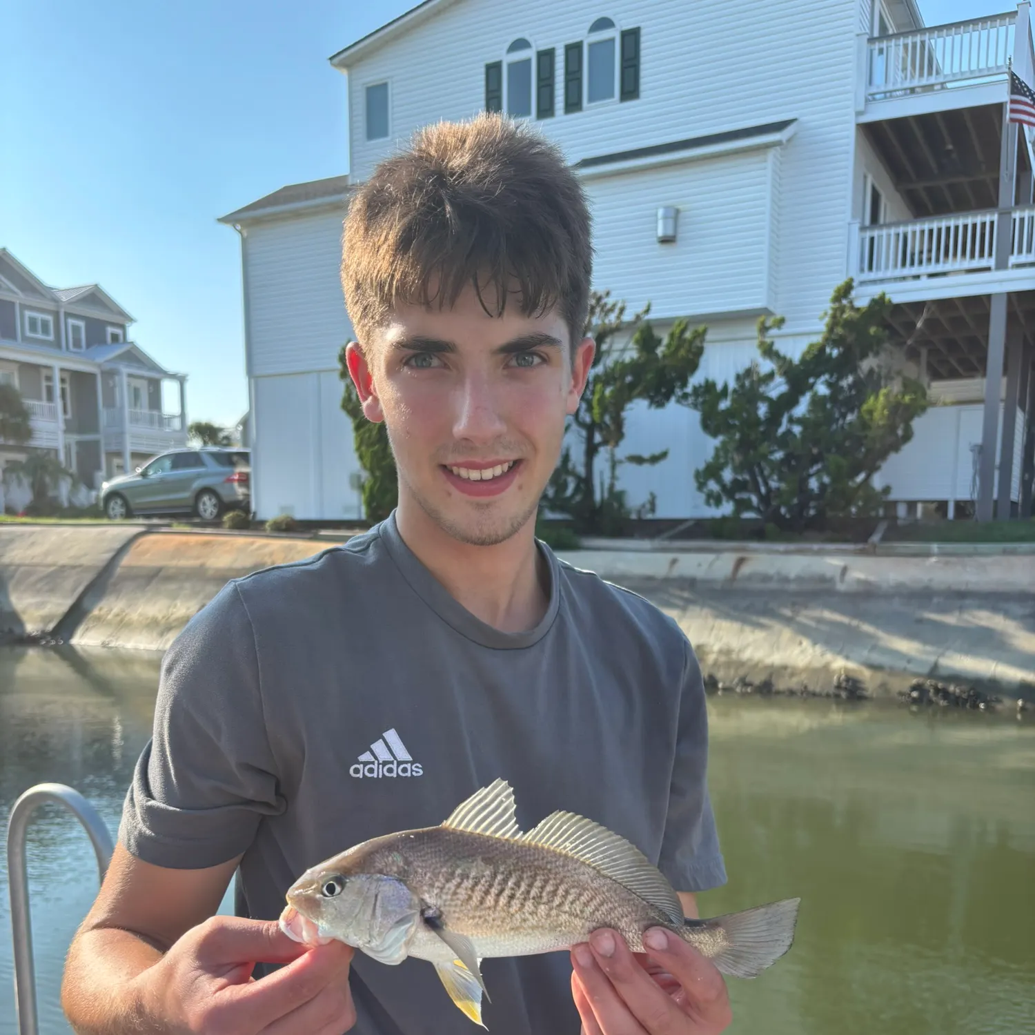 Atlantic croaker caught on Fishbrain