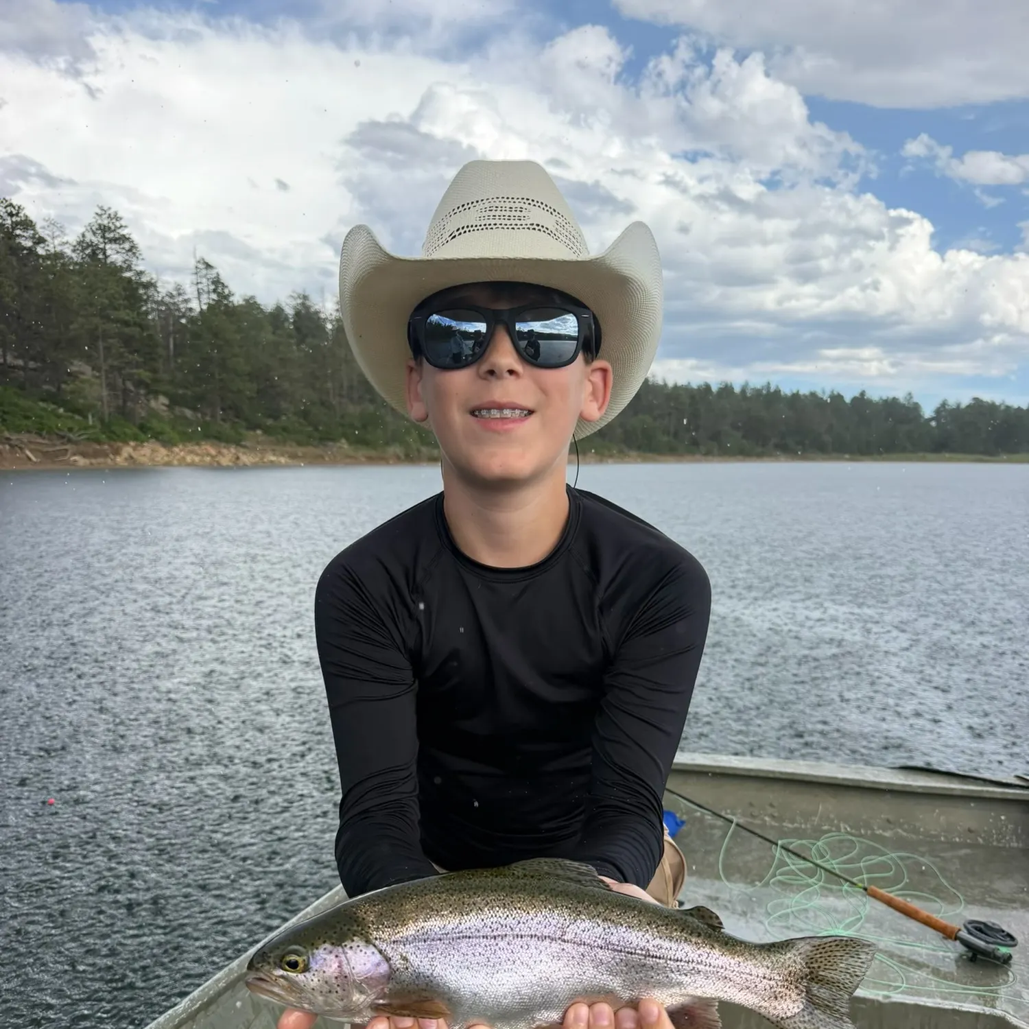 Rainbow trout caught on Fishbrain