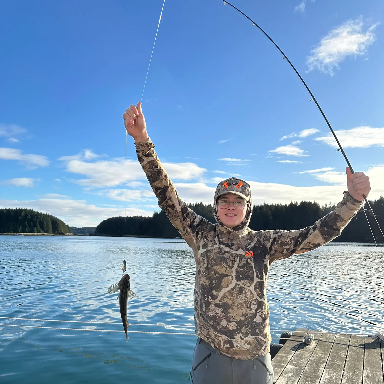 The most recent Pacific cod catches on Fishbrain