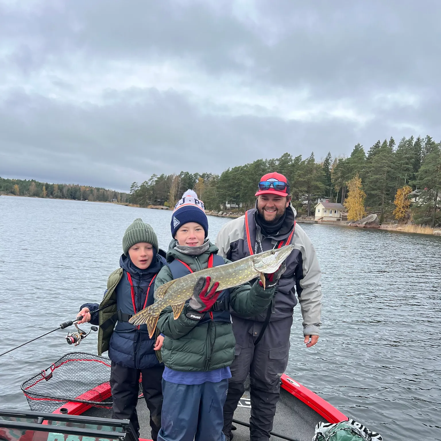 Northern pike caught on Fishbrain