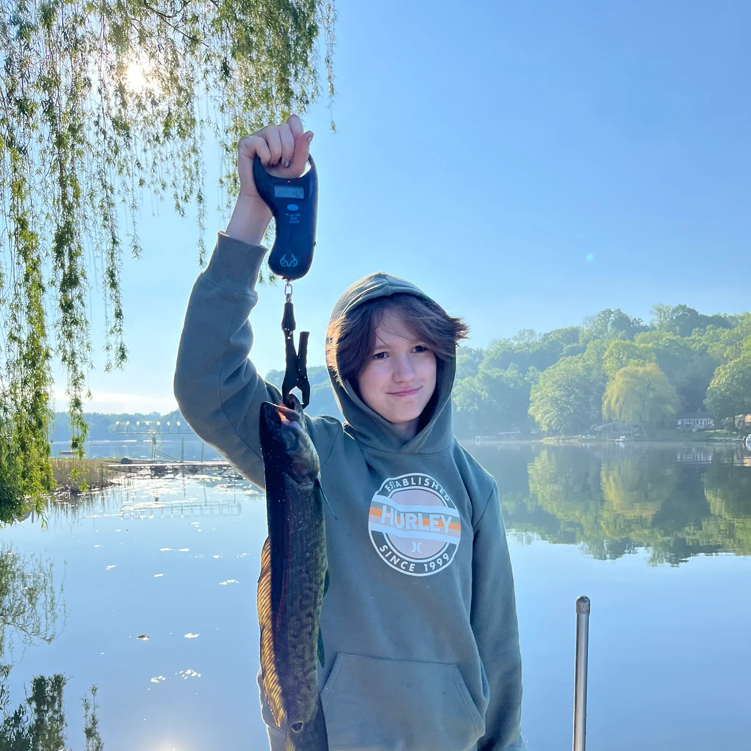 Eyetail bowfin caught on Fishbrain