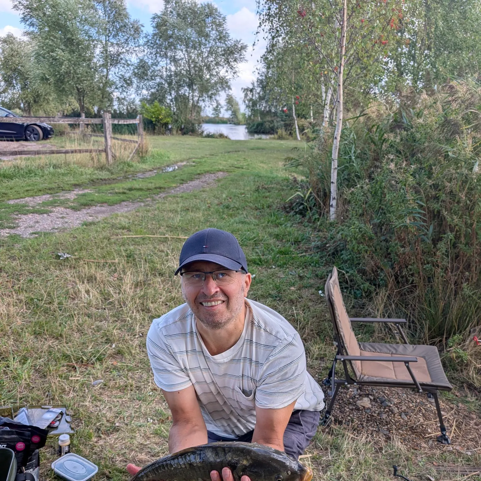 Mirror carp caught on Fishbrain