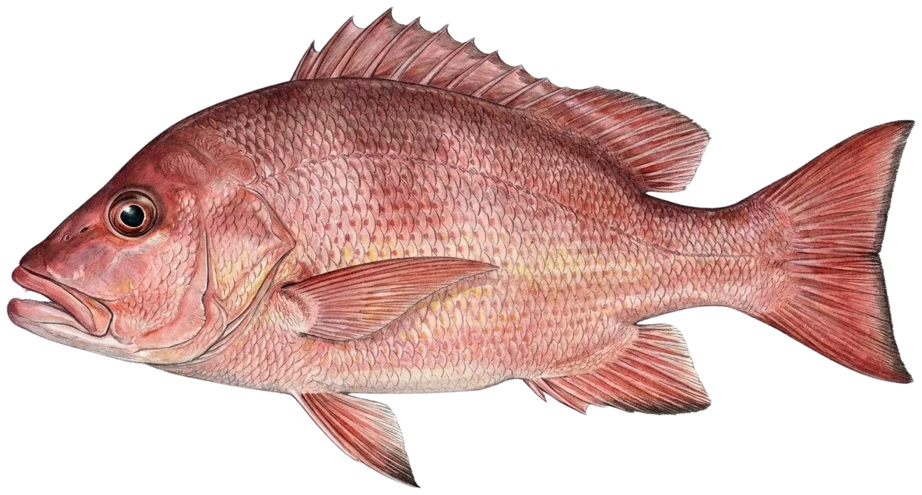 Humpback red snapper