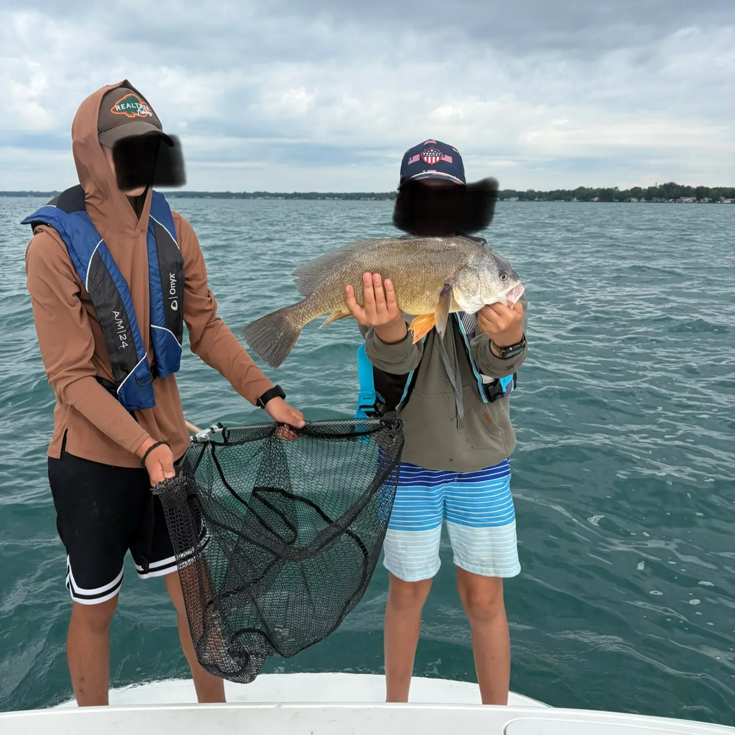 Freshwater drum caught on Fishbrain
