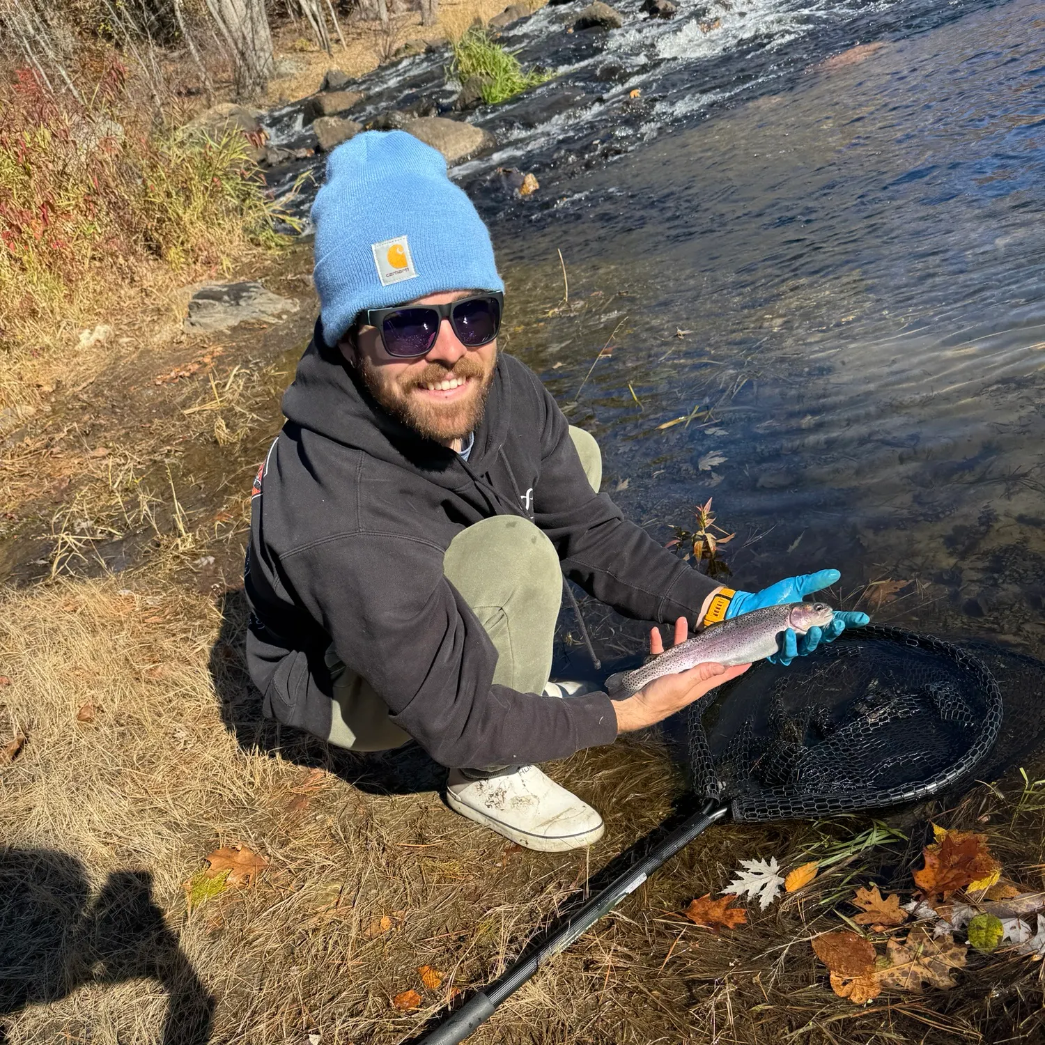 Rainbow trout caught on Fishbrain