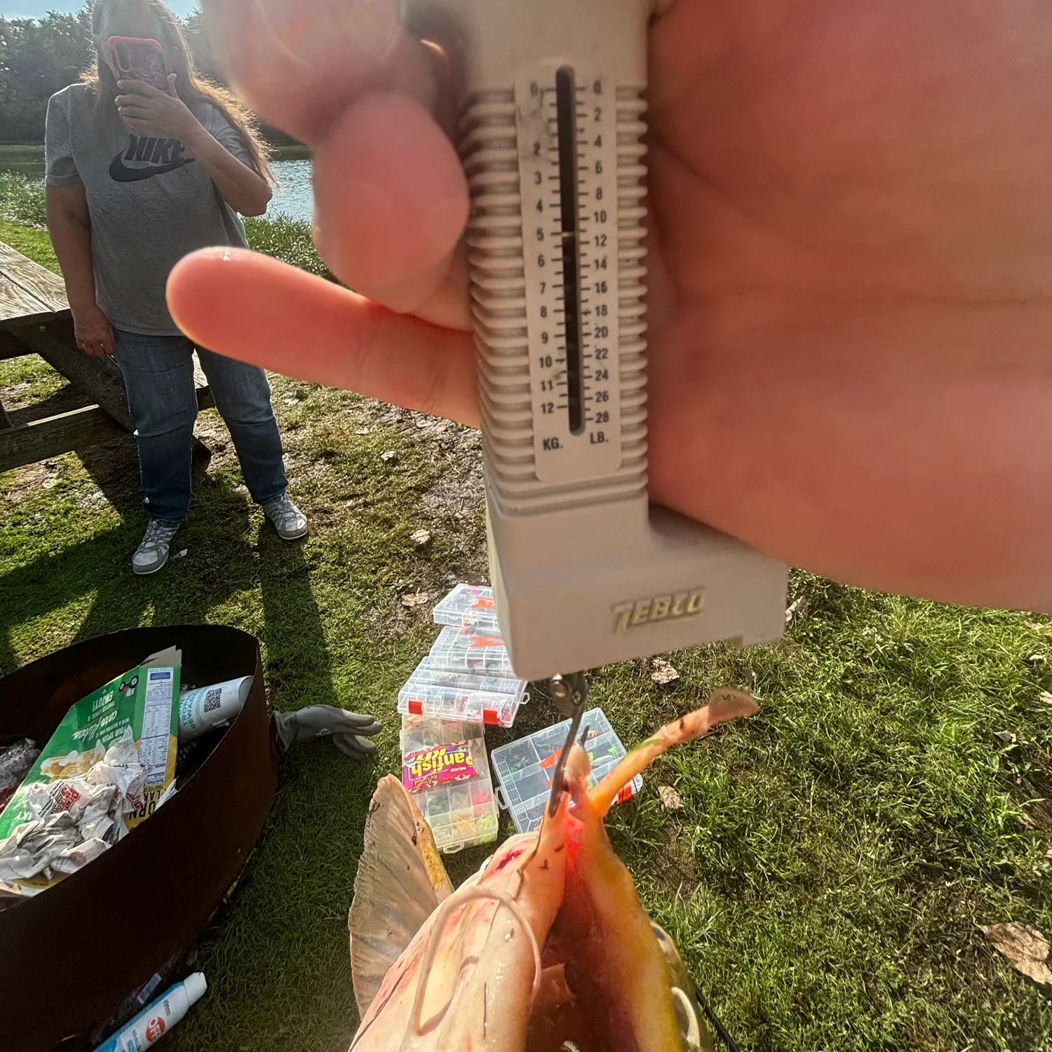 Fish caught on Fishbrain