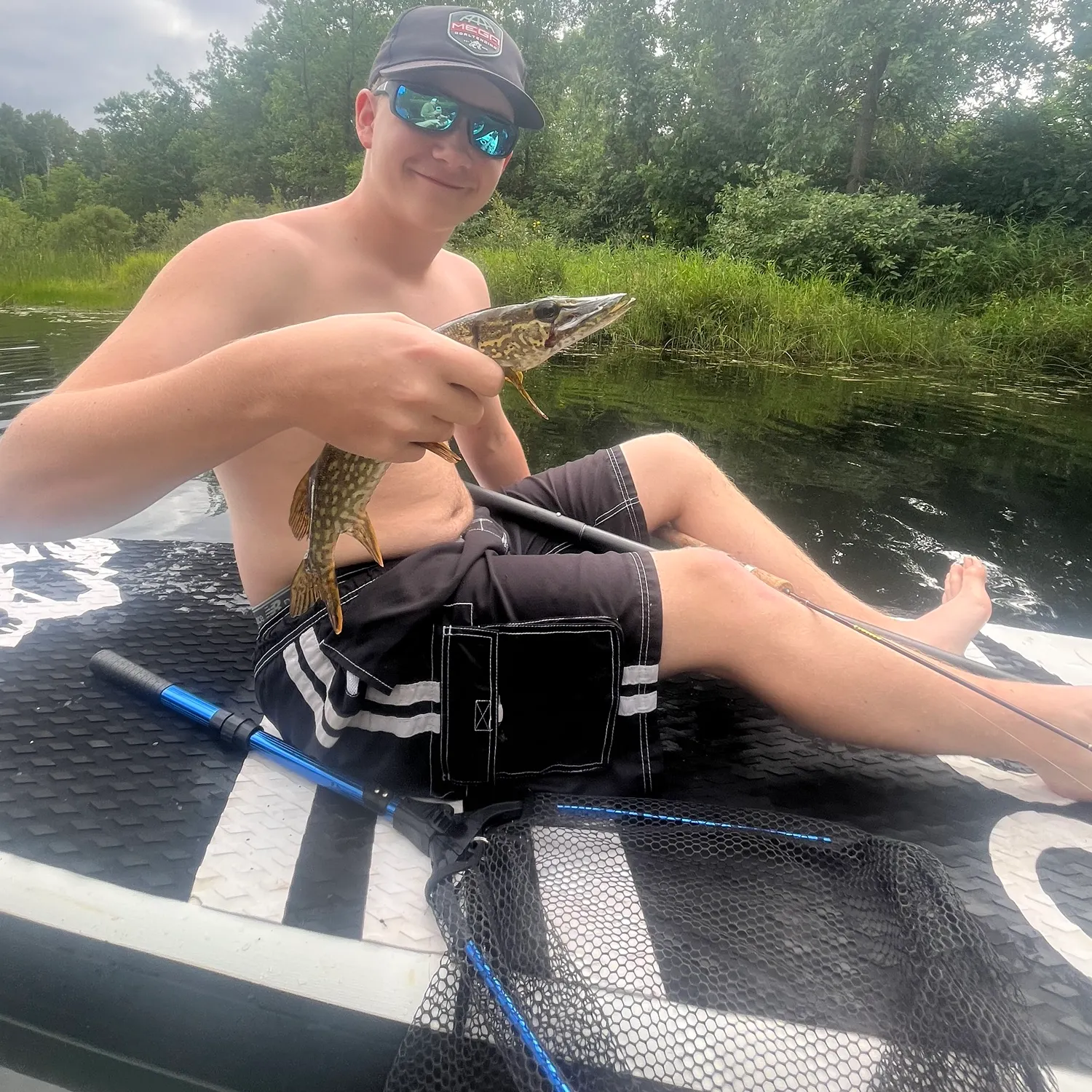 Northern pike caught on Fishbrain