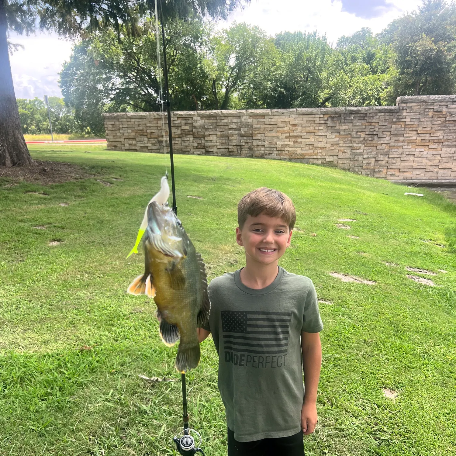 Bluegill caught on Fishbrain