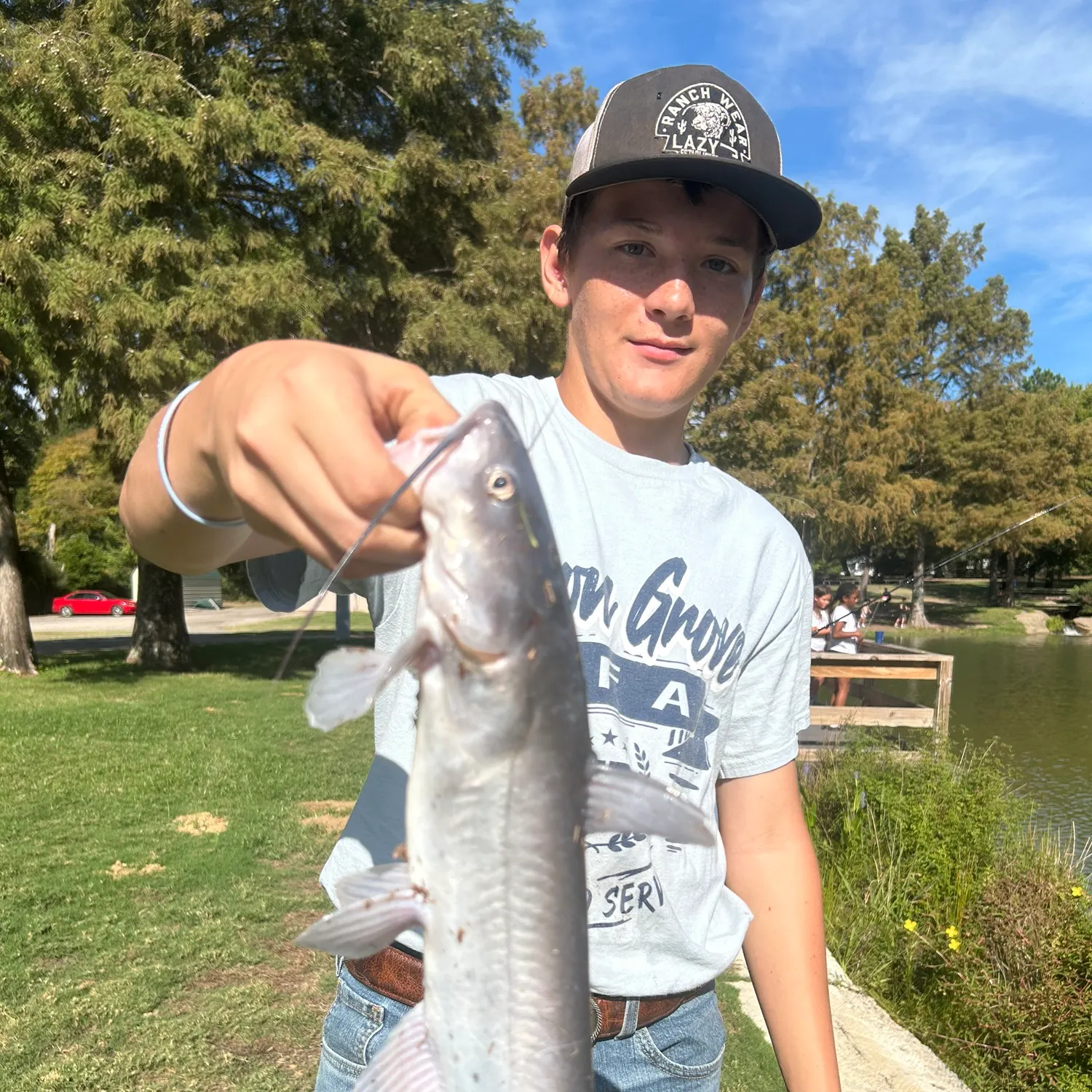 Channel catfish caught on Fishbrain