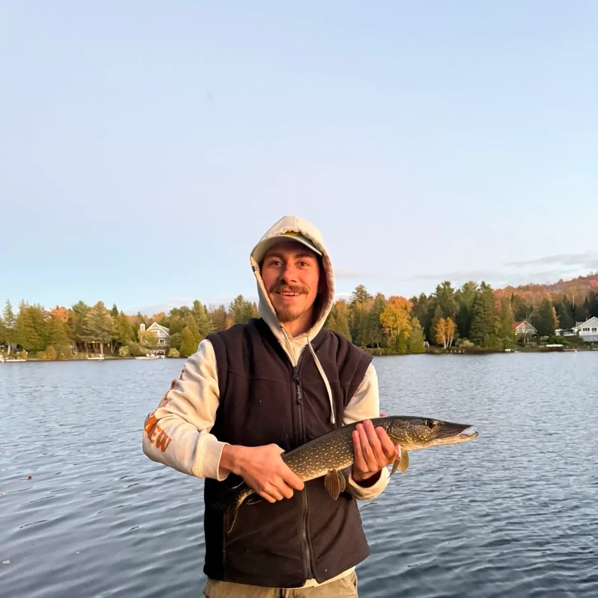 Northern pike caught on Fishbrain