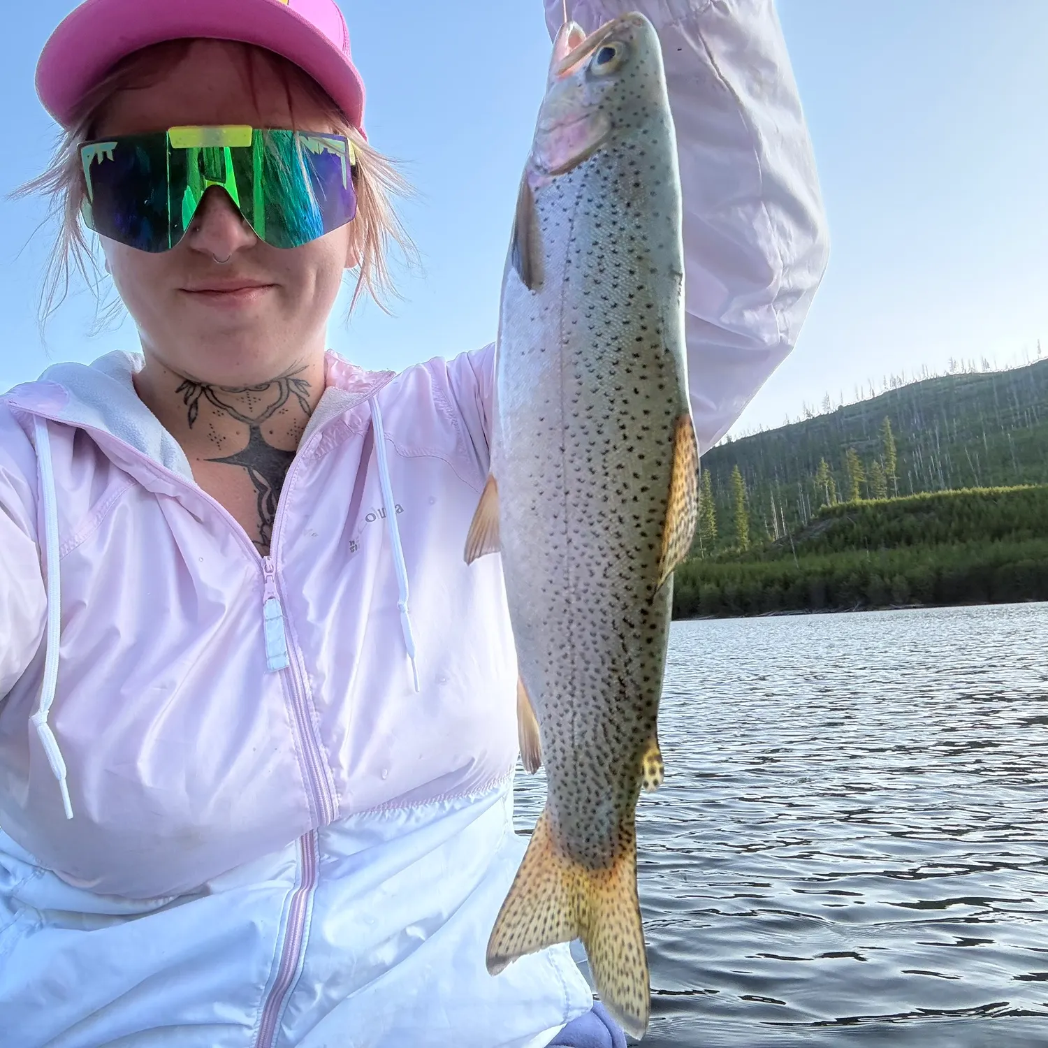 Rainbow trout caught on Fishbrain