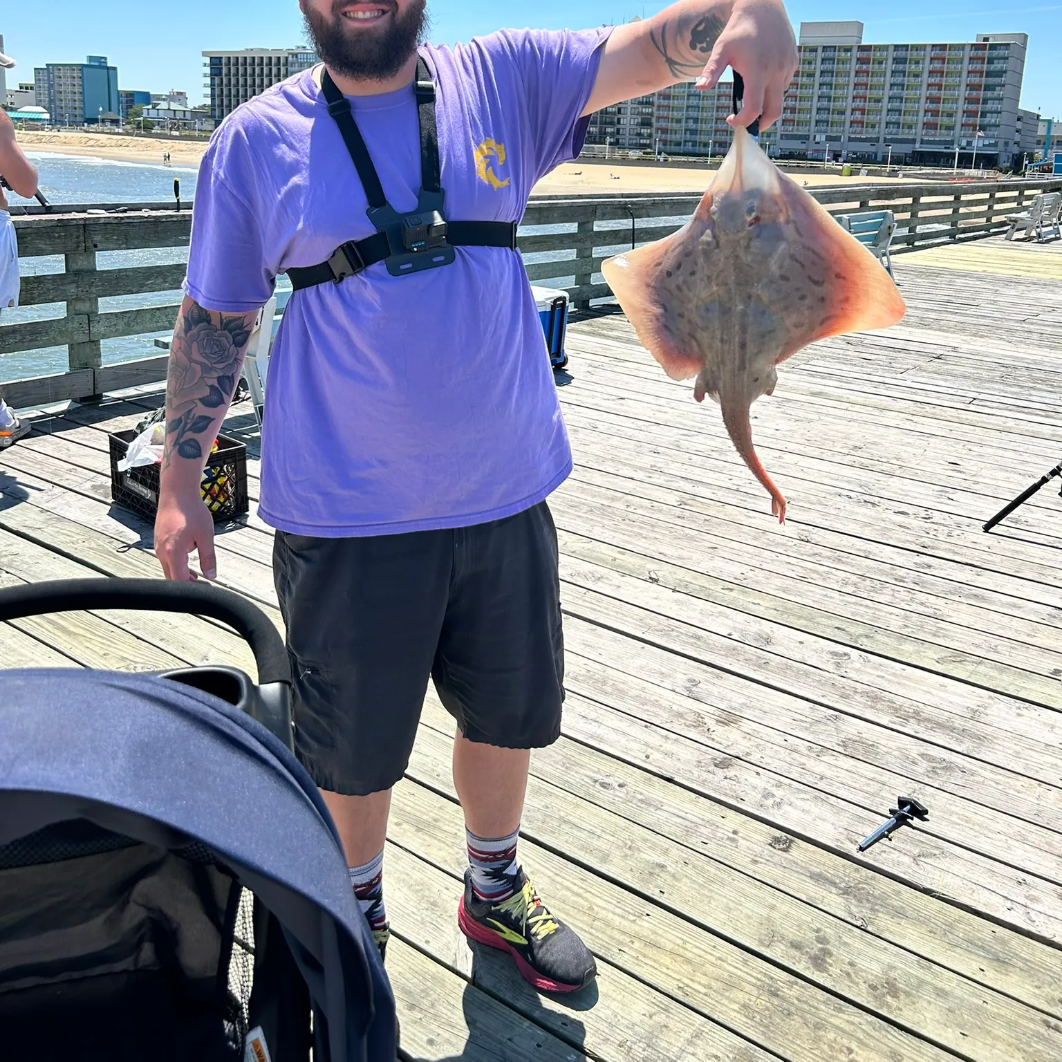 The most recent Clearnose skate catches on Fishbrain