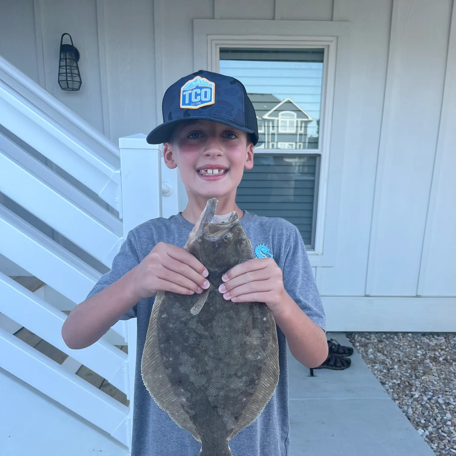 Summer flounder caught on Fishbrain