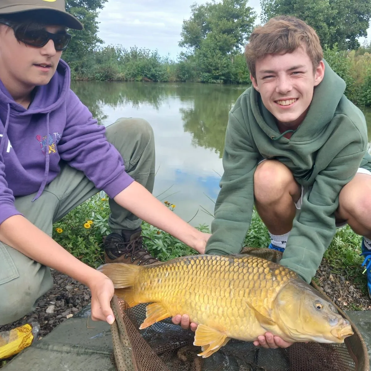 Common carp caught on Fishbrain