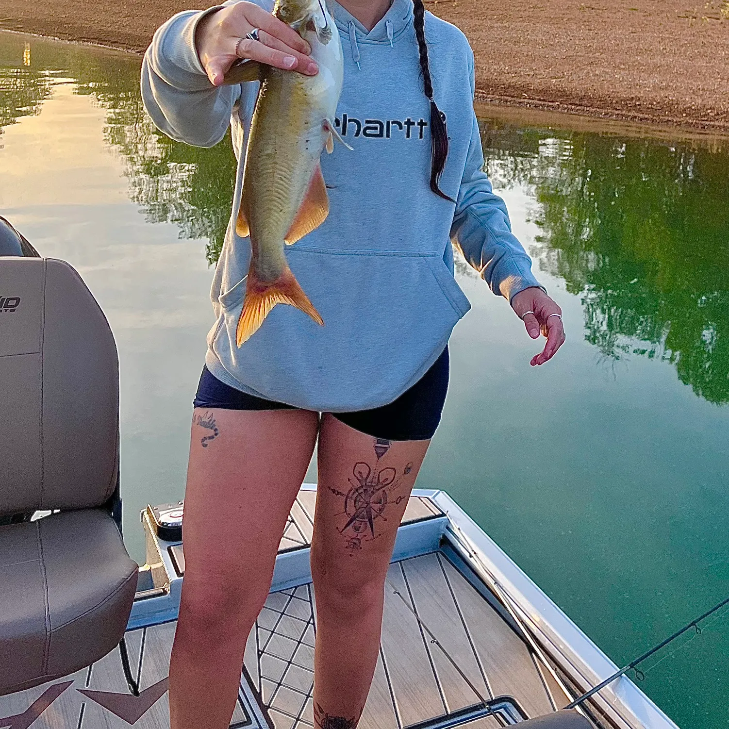 recently logged catches