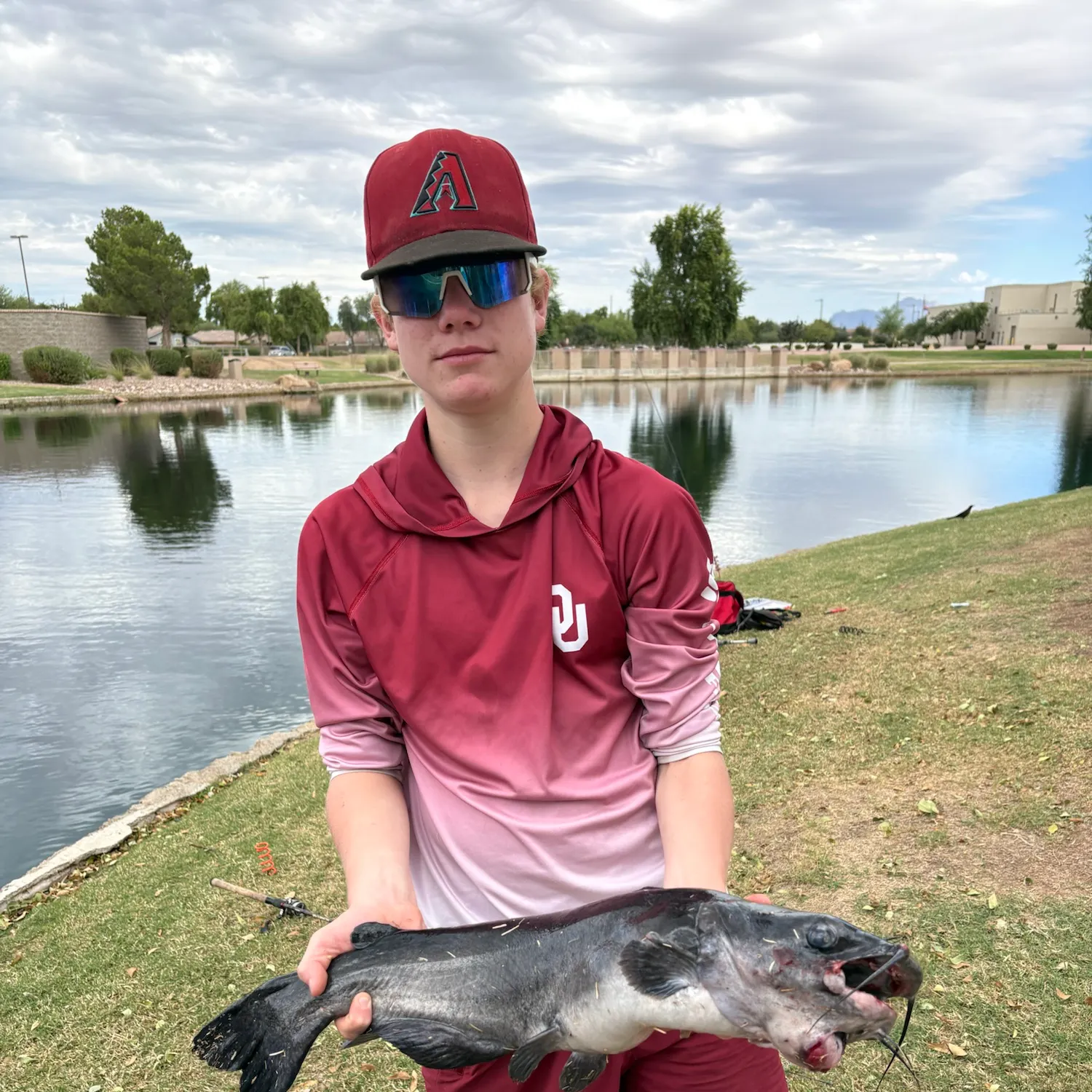 Channel catfish caught on Fishbrain