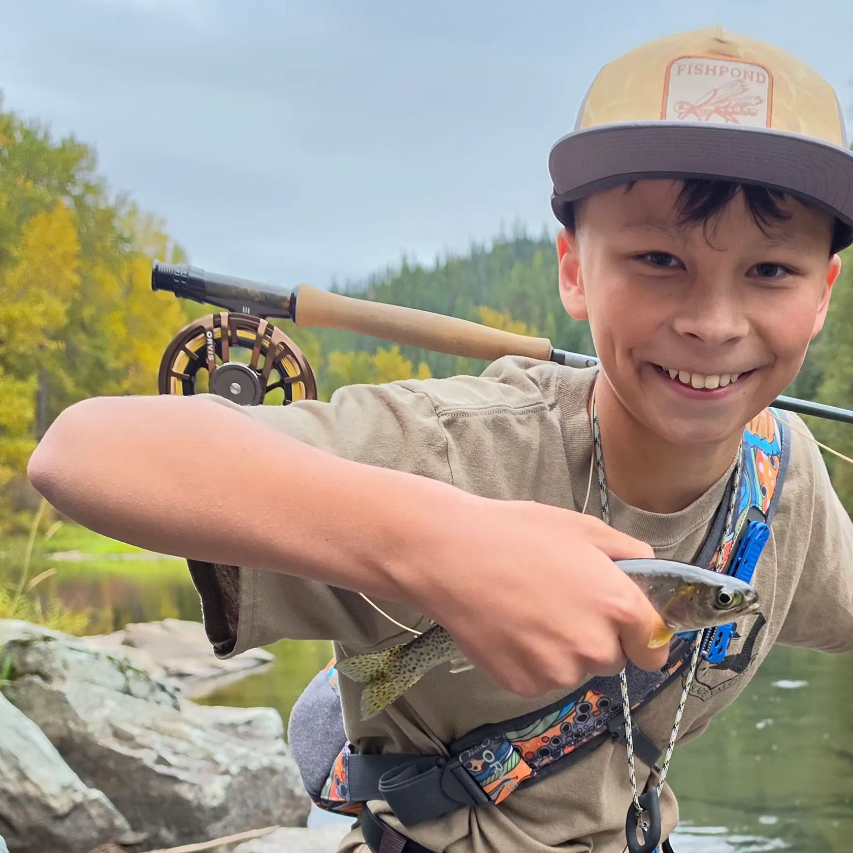 Cutthroat trout caught on Fishbrain