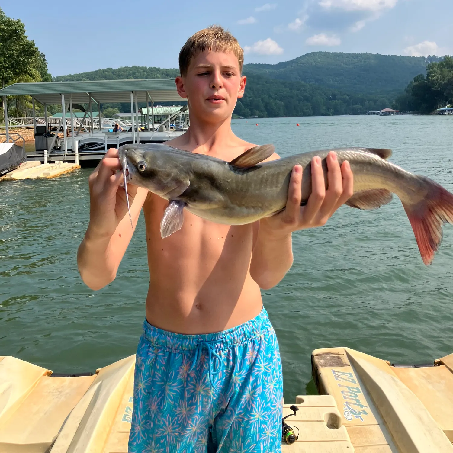 recently logged catches