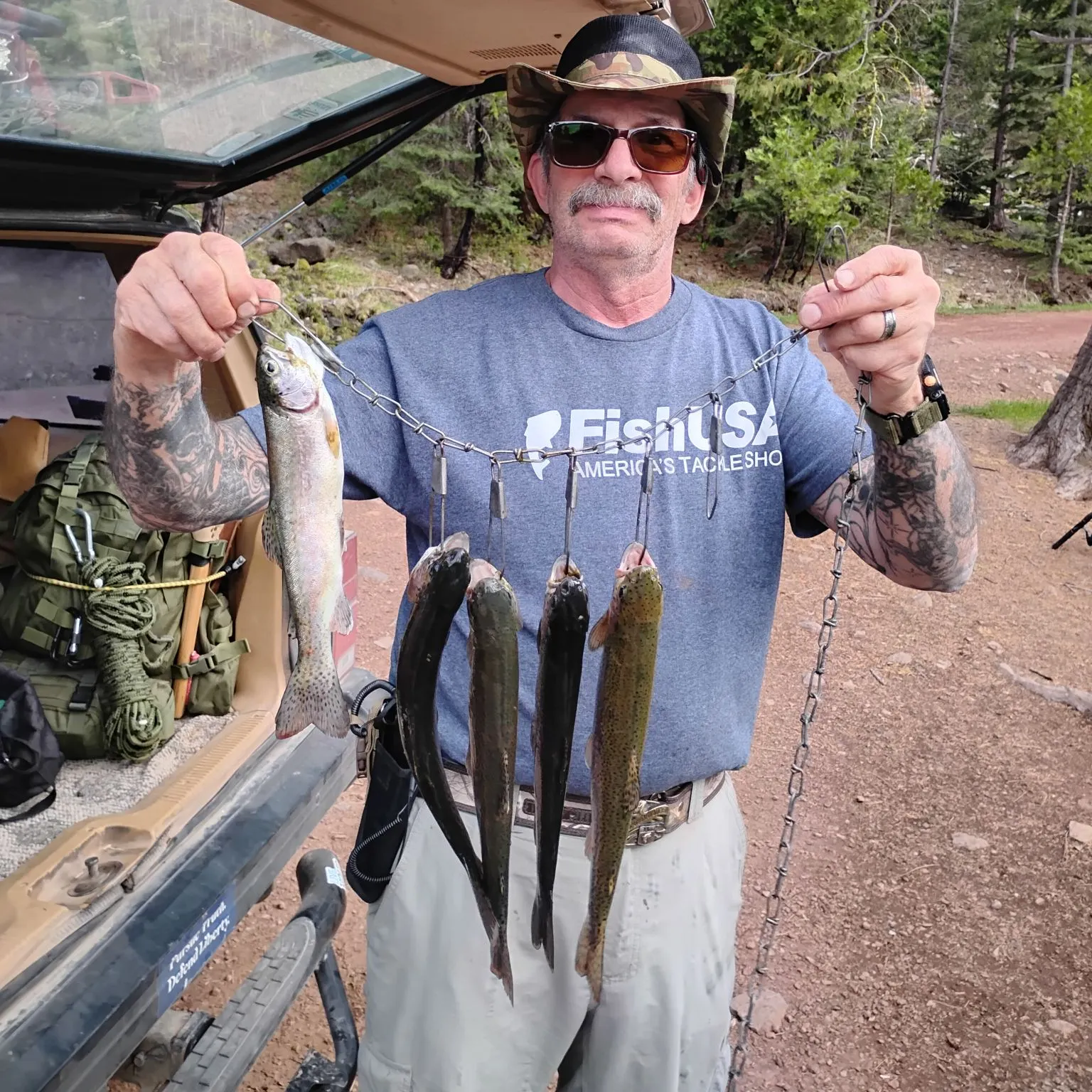 recently logged catches