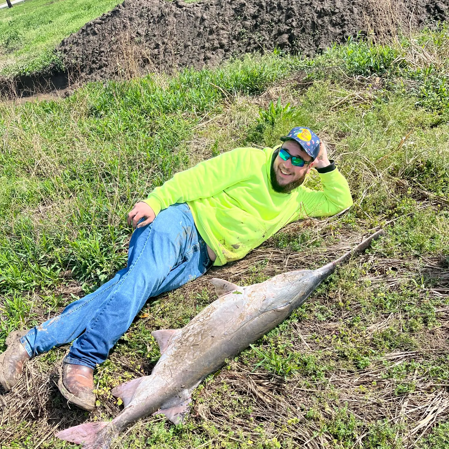 The most recent Paddlefish catches on Fishbrain