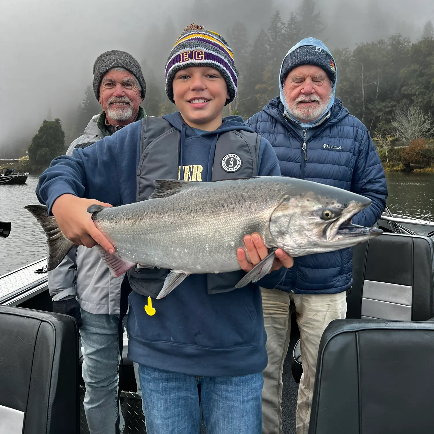 Chinook salmon caught on Fishbrain